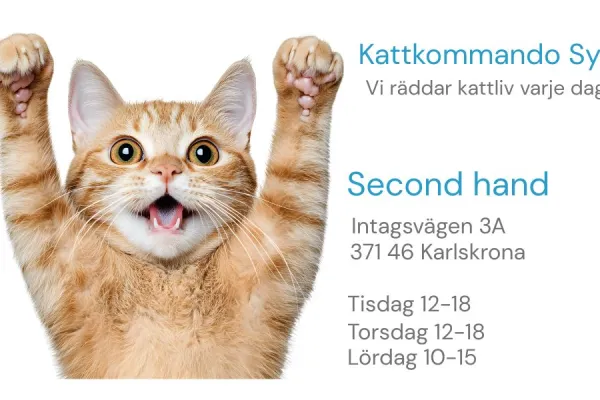 Kattkommando Syd Second Hand