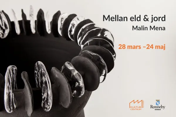 Konstutställning - Mellan eld & jord