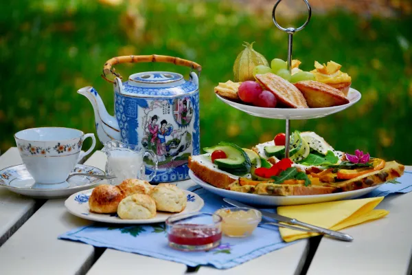 Afternoon tea på Mormors Bakeri