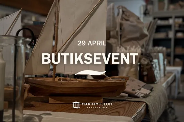 Butiksevent på Marinmuseum