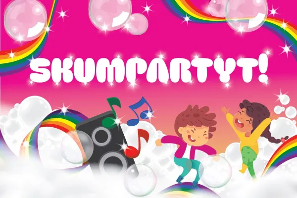 Barnens stora skumparty