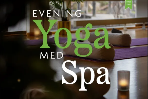 Evening Yoga & Spa på Ronneby Brunn