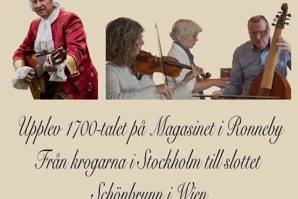 Upplev 1700-talet på Magasinet 