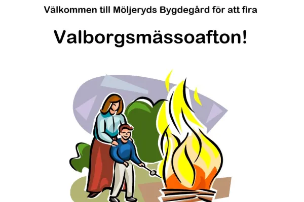Valborgsfirande i Möljeryd