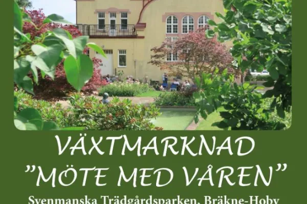Växtmarknad i Bräkne-Hoby