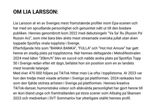 Sommartorget 2026 Program på Ronneby Torg 