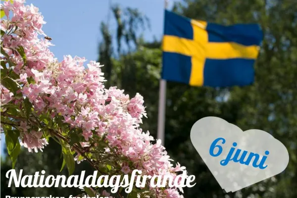 Nationaldagsfirande i Brunnsparken 