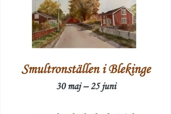 Smultronställen i Blekinge - konstutställning