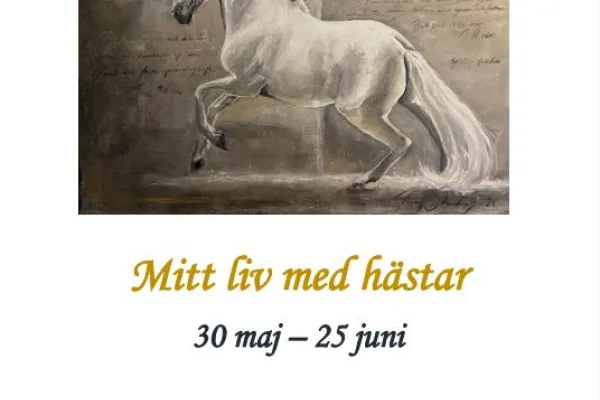Mitt liv med hästar - en konstutställning