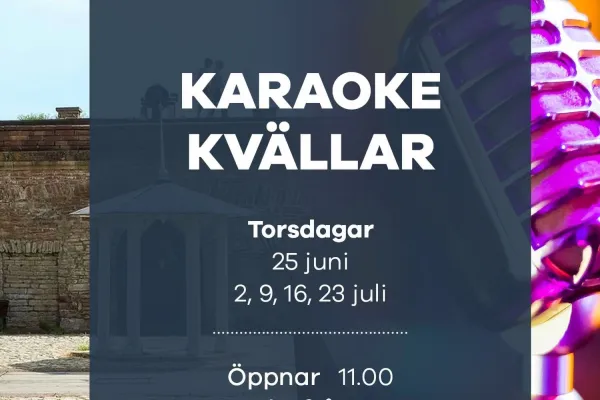Karaoke på Drottningskärs kastell