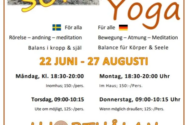 Hjorthålans sommaryoga