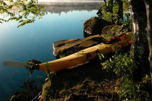 Rent a canoe for 2 days and one night.