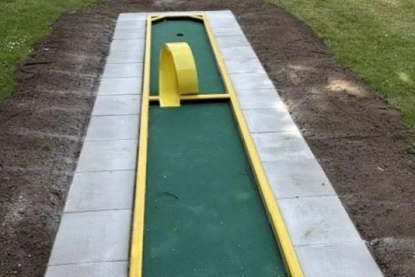 Minigolf i Brunnsparken