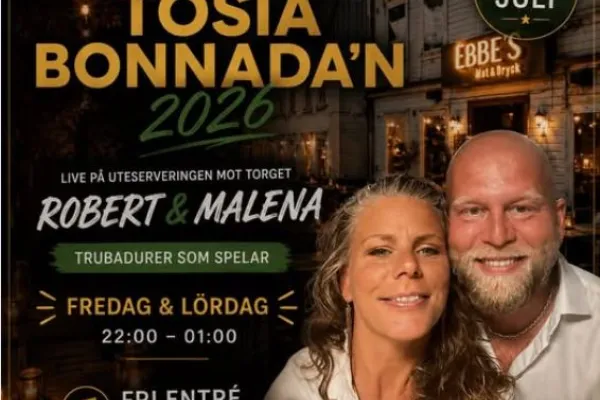 TOSIA BONNADA’N 2026 PÅ EBBE’S 