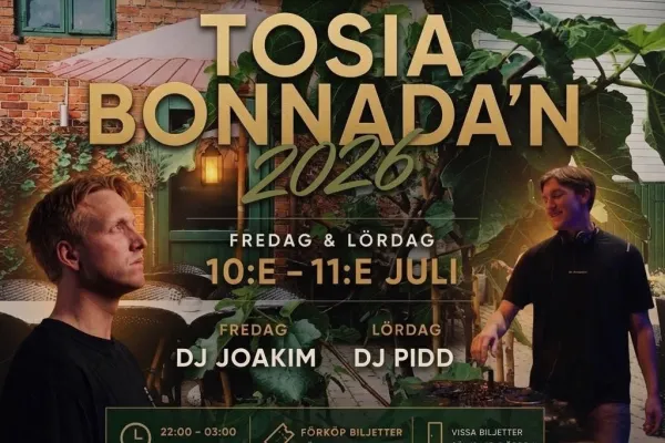 Tosia Bonnada'n på Bistro Bakgården