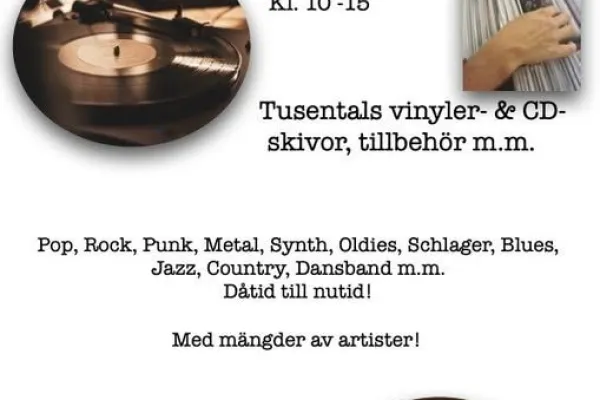 Skivmässa i Olofström 2026