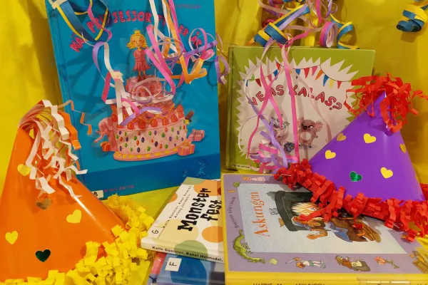 Festliga sagor på Jämshögs bibliotek