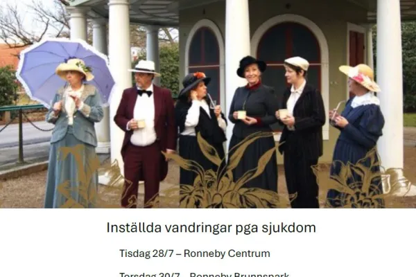 Dramatiserade Stads- och Brunnsvandringar