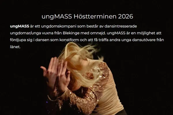 UNGMASS söker nya dansare
