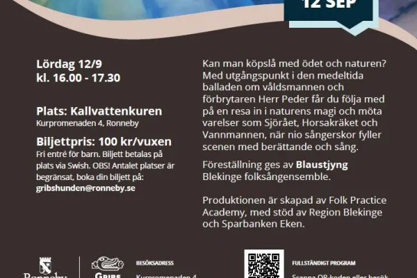 Sång och berättarföreställning
