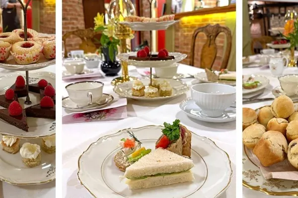 Afternoon tea - Karlskrona Porslinsmuseum