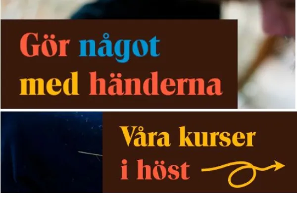 Gör något med händerna!
