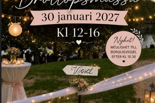 Bröllopsmässa 2027