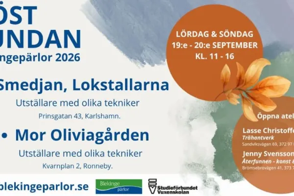 Höstrunda med Blekingepärlor