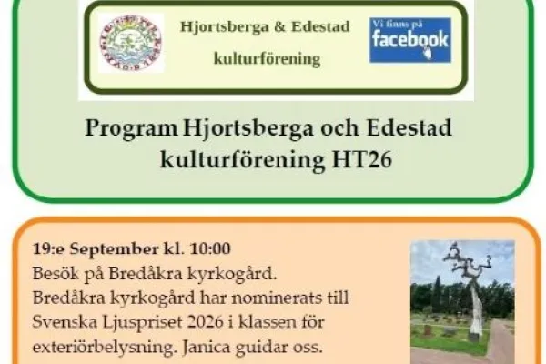 Guidad tur på Bredåkra kyrkogård