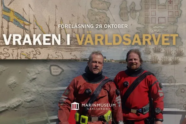 Föreläsning på Marinmuseum: Vraken i världsarvet