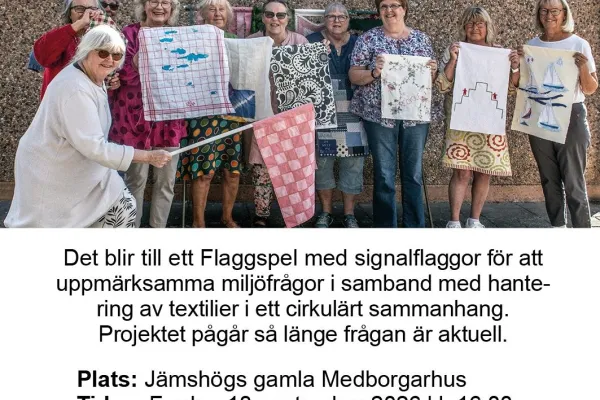 Signalflaggor, vernissage