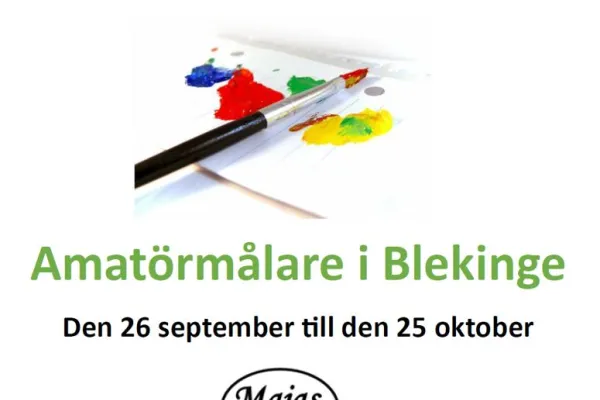 Amatörmålare Utställning