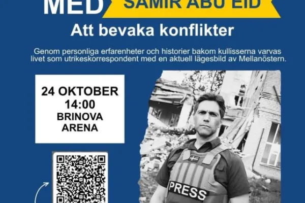 Föreläsning: Samir Abu Eid – Att bevaka konflikter
