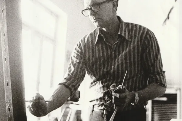 Porträtt av Erik Cedervall (1923-2013)