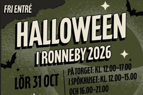 Kuslig Halloween-fest i Ronneby...