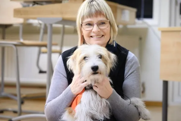 Sagostund med läshund - för barn med NPF