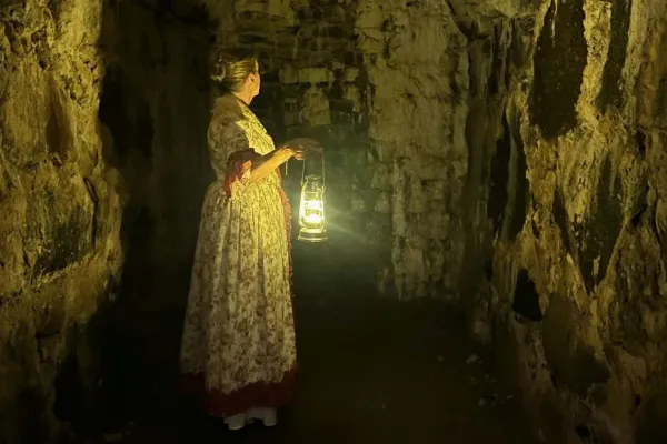 Guidad tur - Breven till Drottningskärs kastell