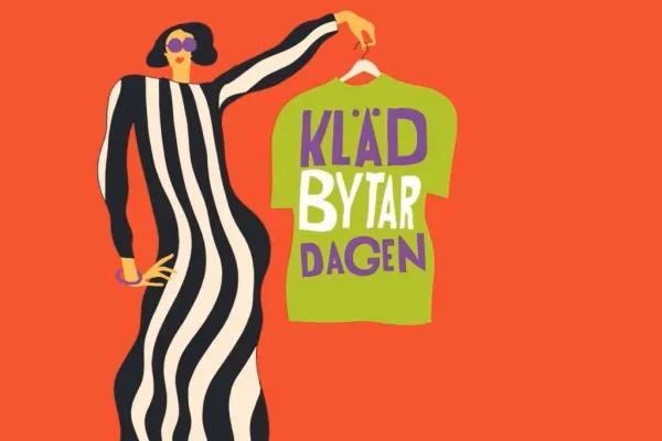 Klädbytardagar på Blekinge folkhögskola i Bräkne-Hoby