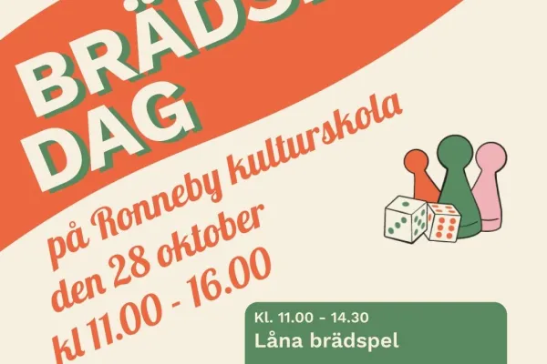 Brädspelsdag på Ronneby Kulturskola