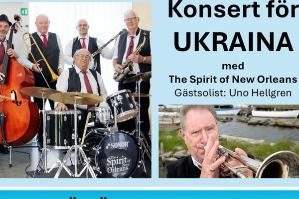 Välgörenhetskonsert för Ukraina