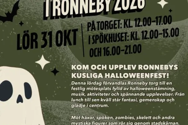 Kuslig Halloween-fest i Ronneby...