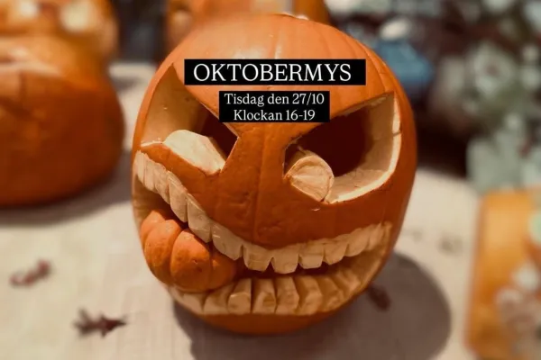 Oktobermys på Blekingeplantan