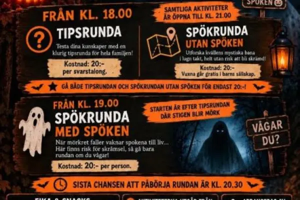 Halloween Spökkväll i Slättanäs, Listerby