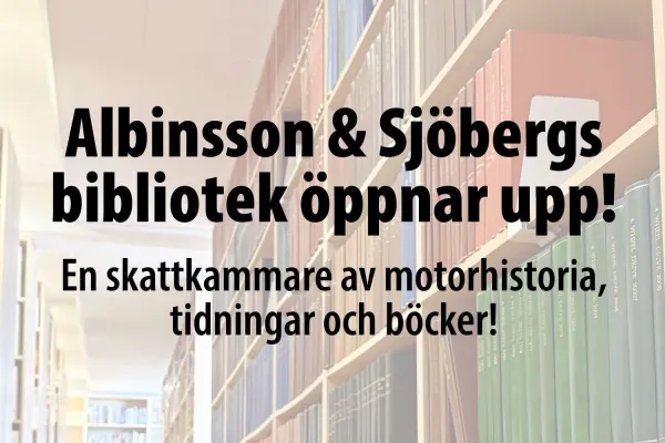Albinsson & Sjöbergs bibliotek öppnar upp