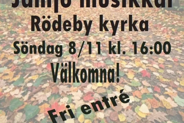 Höstkonsert - Jämjö Musiksällskap