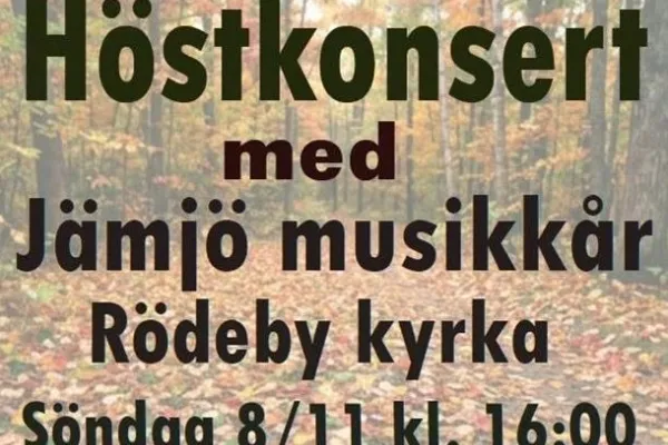 Höstkonsert - Jämjö Musiksällskap