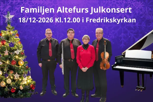 Familjen Altefurs Julkonsert: 20-årsjubileum
