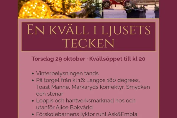 En kväll i ljusets tecken