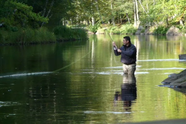 Fiskepremiär i Mörrum