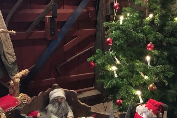 Julstämning på Riksdagsmannagården